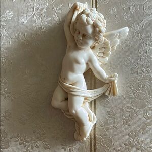 Vintage Cherub Angel Wall Hanging